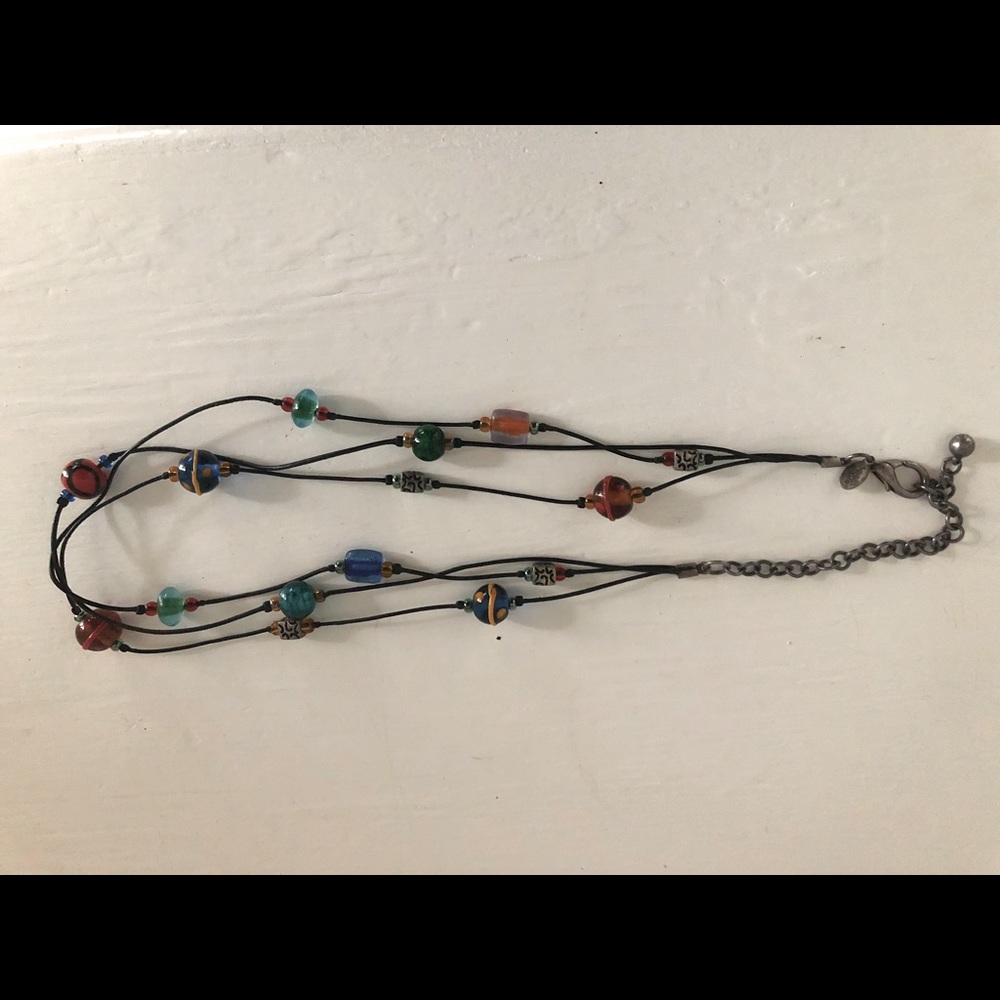 Multi- Color, Multi-Strand necklace